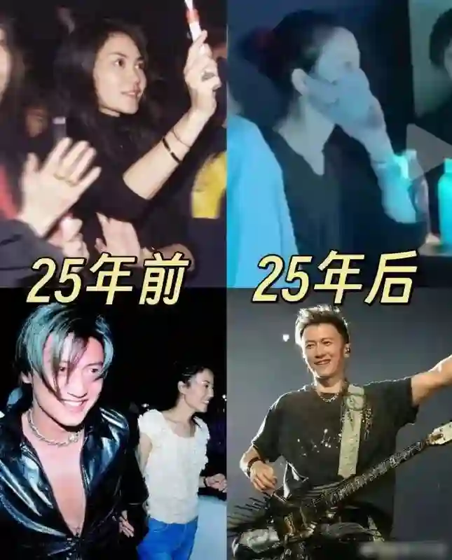 谢霆锋演唱会含泪献唱《玉蝴蝶》，王菲台下泪崩哭到补妆3次