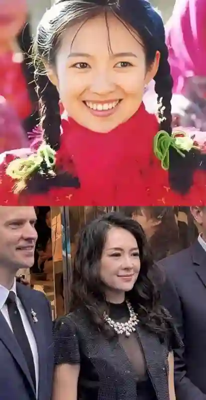 面相全变了！再看46岁章子怡大学合影，才知骨相和皮相老去的差距