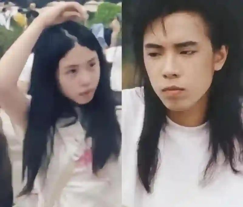 朱茵一家西安旅游被偶遇，13岁女儿长相秀气漂亮，和黄贯中好像