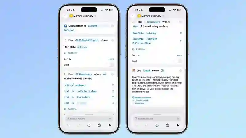 苹果iOS 26升级快捷指令：扩展引入Apple智能，AI改变用户日常体验