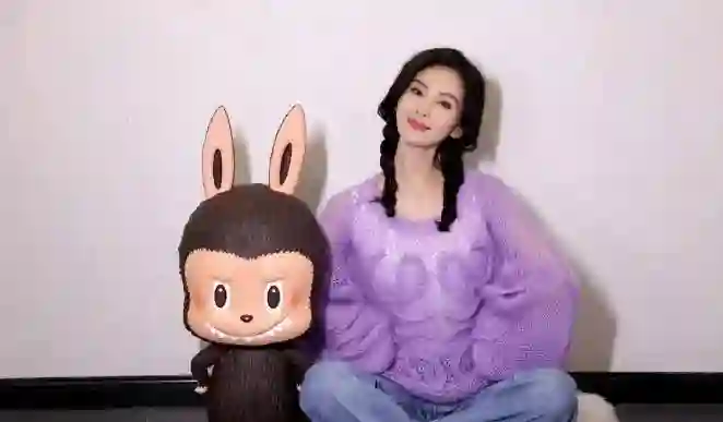 刘诗诗特意给labubu安排上了保护壳，姐姐真的很用心了