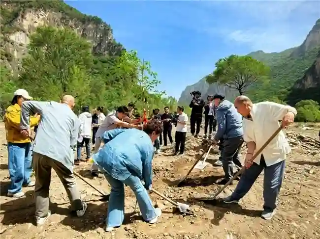 张凯丽履新首秀！率队共植星光林彰显生态担当